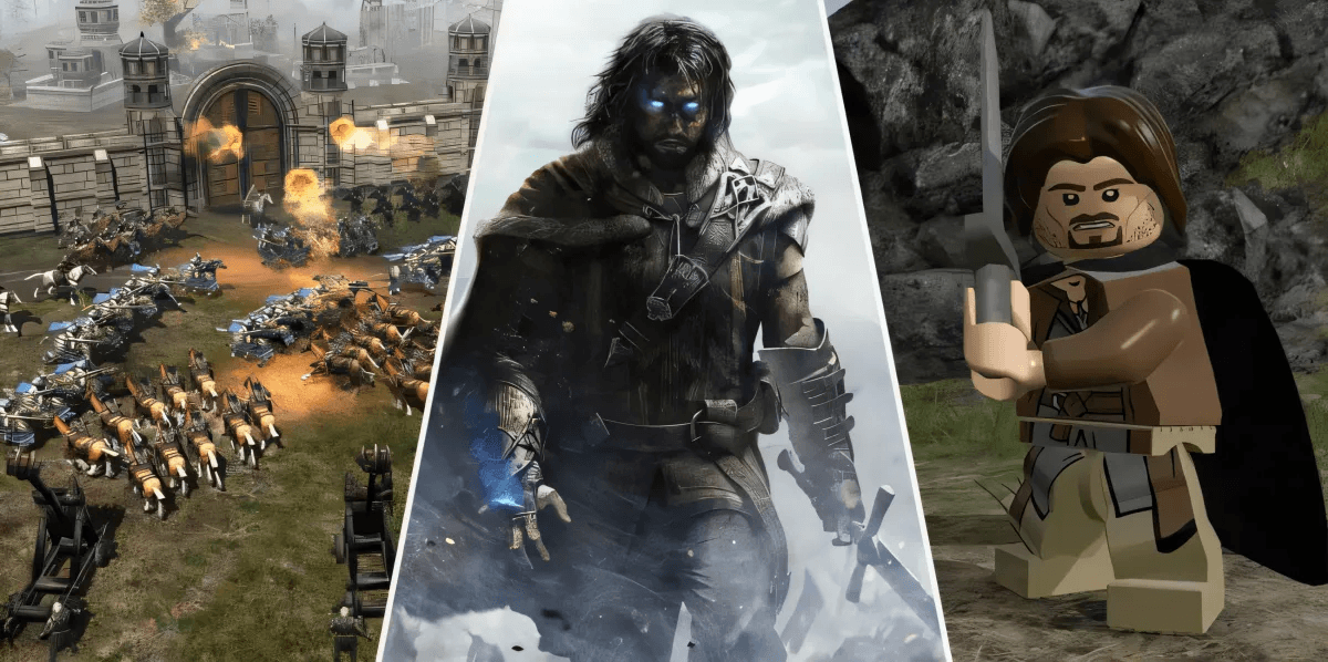 A host of different game styles centered around Middle Earth