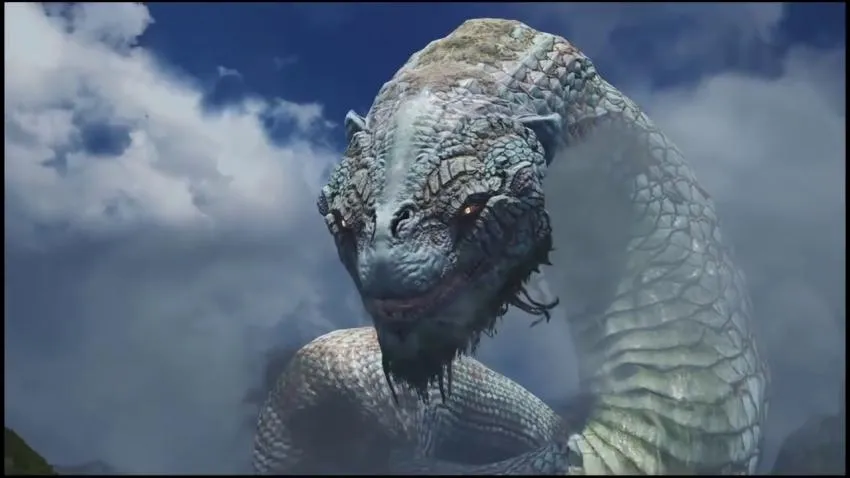 Jormungandr the Midgard serpent
