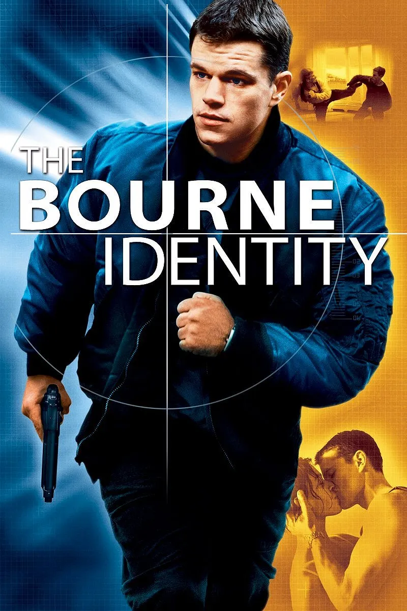 The Bourne Identity Poster Bourne Franchise Movies Peacock Streaming