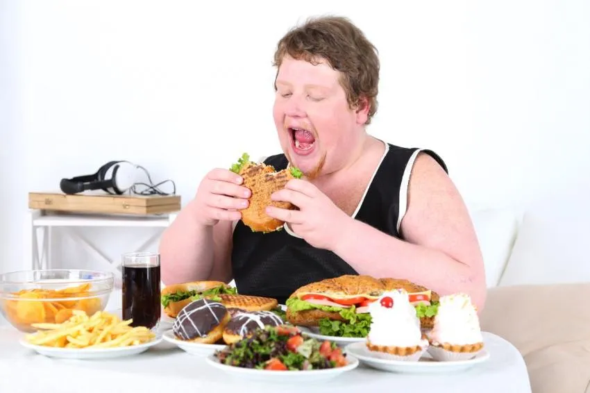 slow down when eating