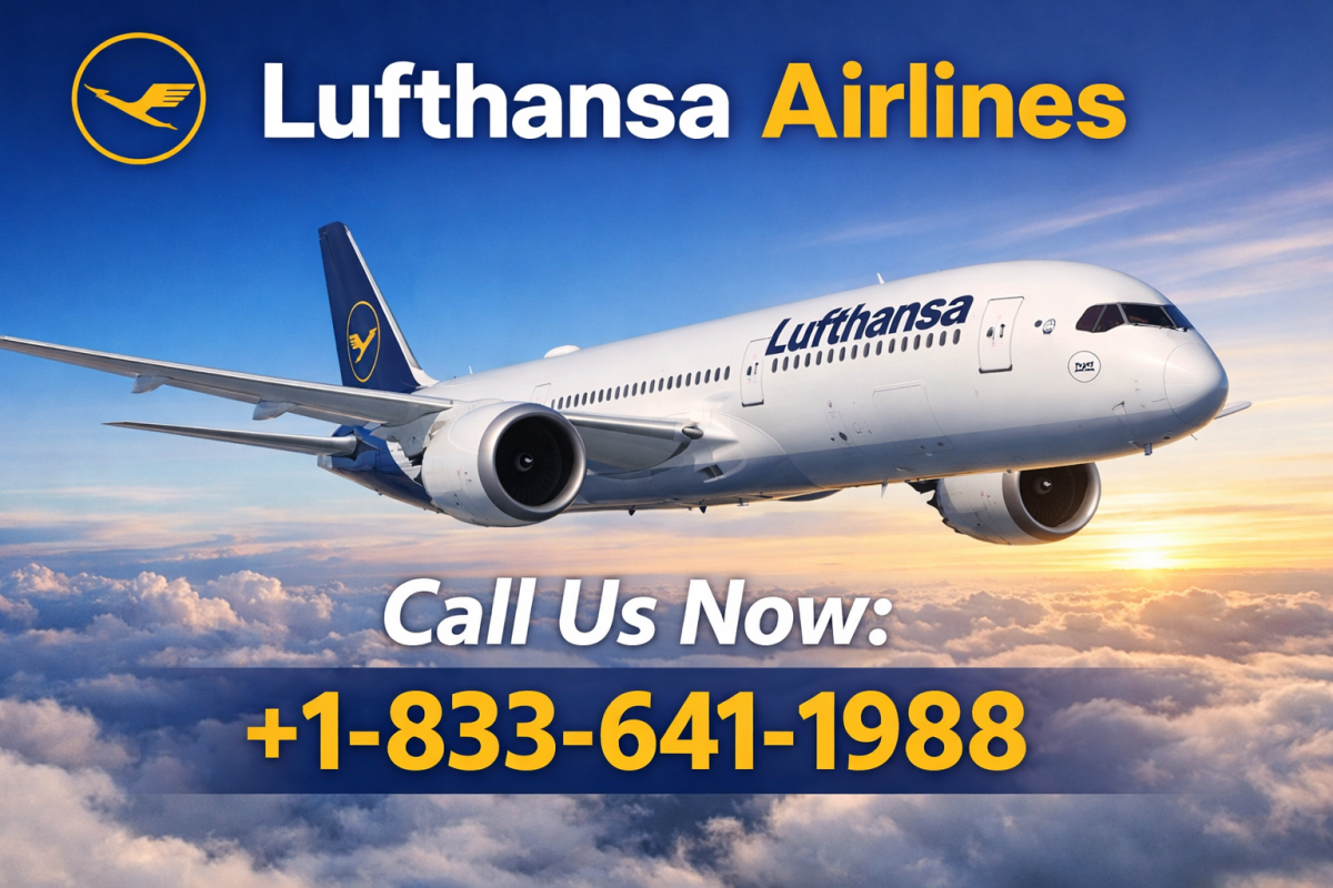 Lufthansa Airlines Toronto Office +1-833-641-1988 by juhhikaa