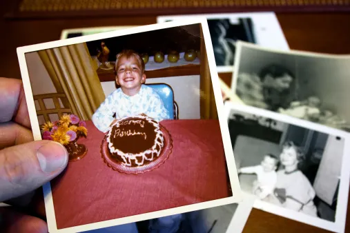 Birthday Photos Boy on a Birthday Photo