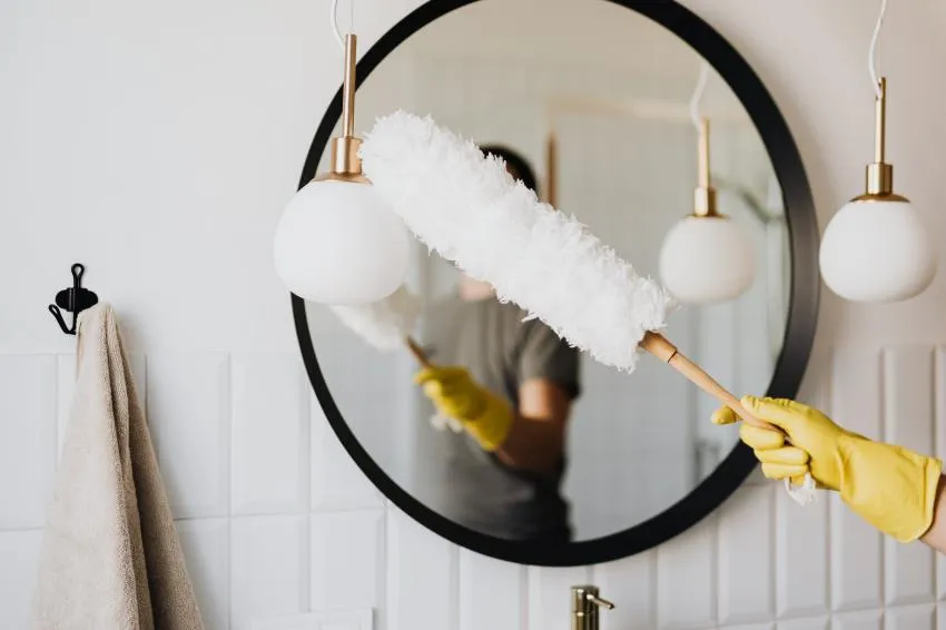 Cleanliness is up to you. tips for living alone