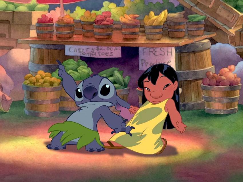 Disney's Lilo and Stitch dancing