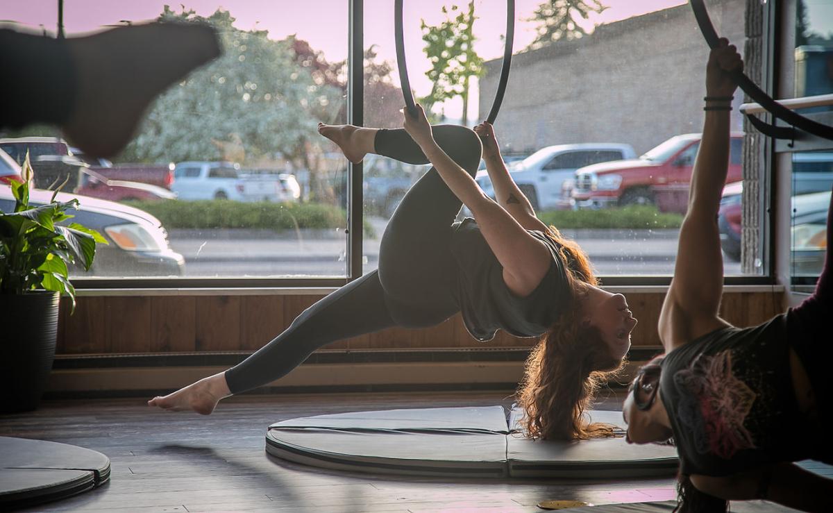 From Grounded To Glowing: How Aerial Silks Classes Transform Your Mind And Body From Grounded To Glowing: How Aerial Silks Classes Transform Your Mind And Body by Elevated Fitness MT