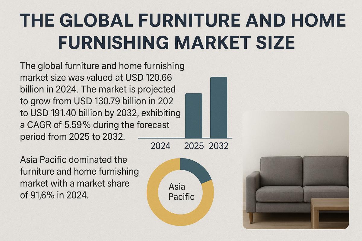 Furniture And Home Furnishing Industry Trends & Forecast Report 2025–2032 Furniture And Home Furnishing Industry Trends & Forecast Report 2025–2032 by Market News