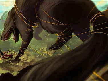 글레이프니르 the chain gleipnir restraining norse wolf fenrir