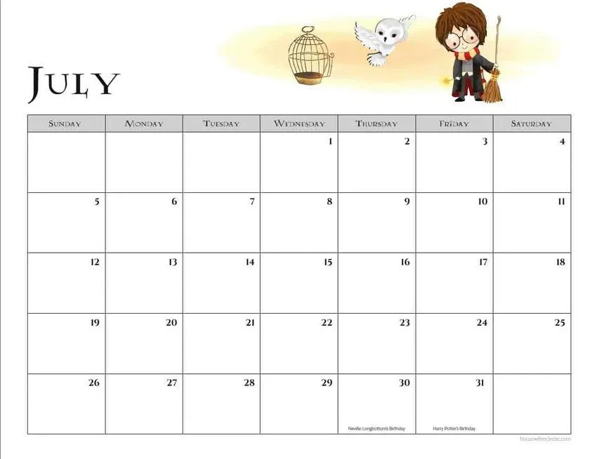 harry potter diy calander harry potter diy calander image