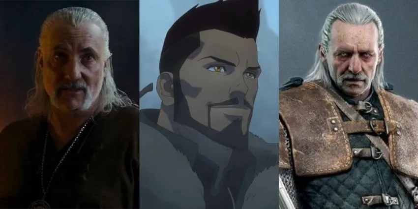 The many faces of Vesemir The many faces of Vesemir