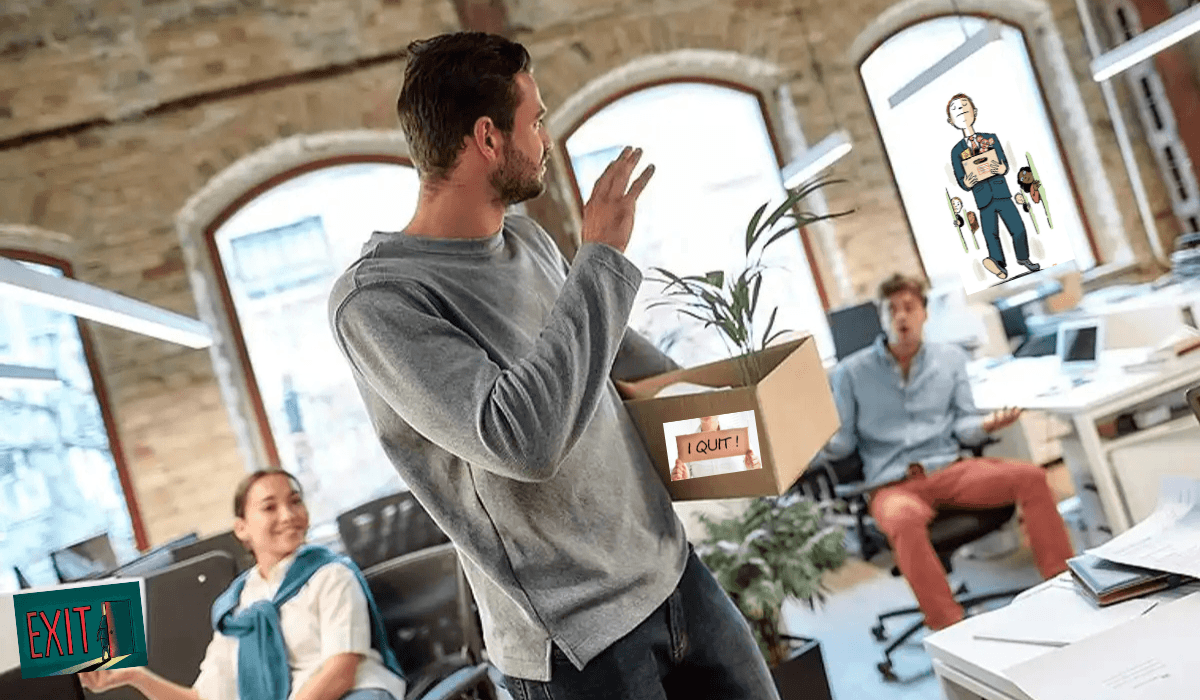 Quitting job on day 1