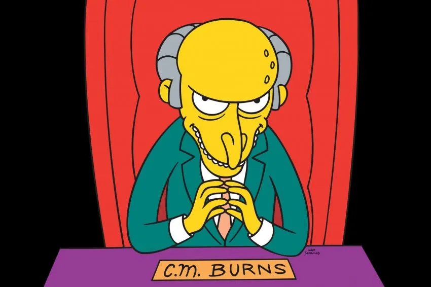 El señor Burns (juego arcade de Los Simpson) Mr. Burns (The Simpsons Arcade Game)