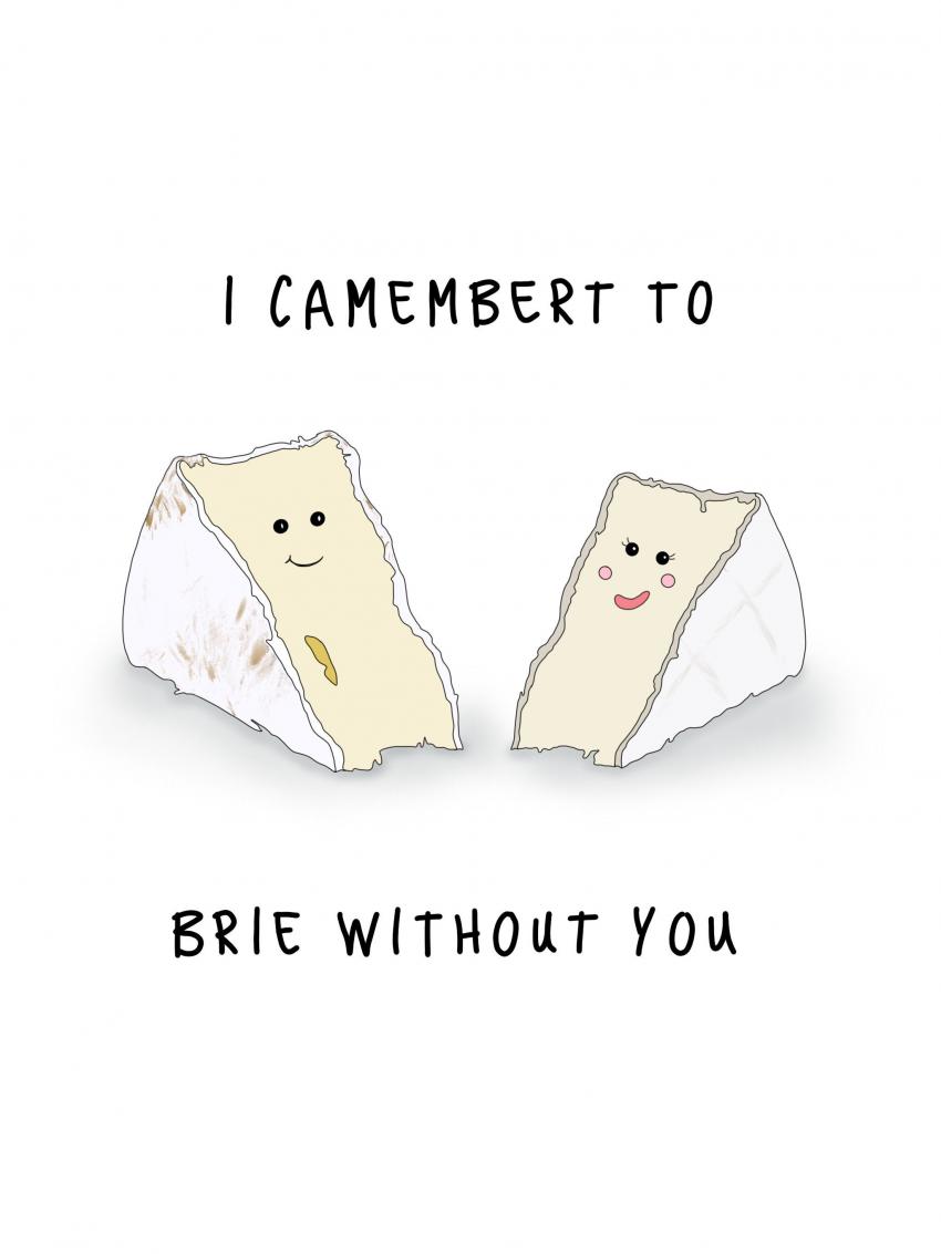 Cheese pun Cute cheese pun, French designs and themed things for decor