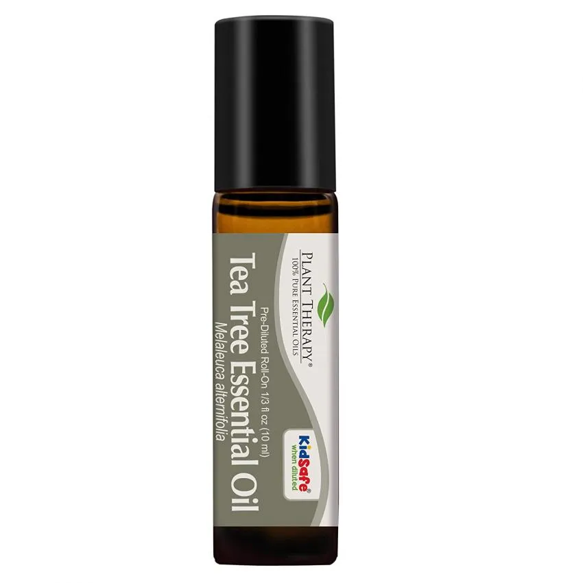 Plant Therapy Tea Tree Oil Essential oil roller for acne