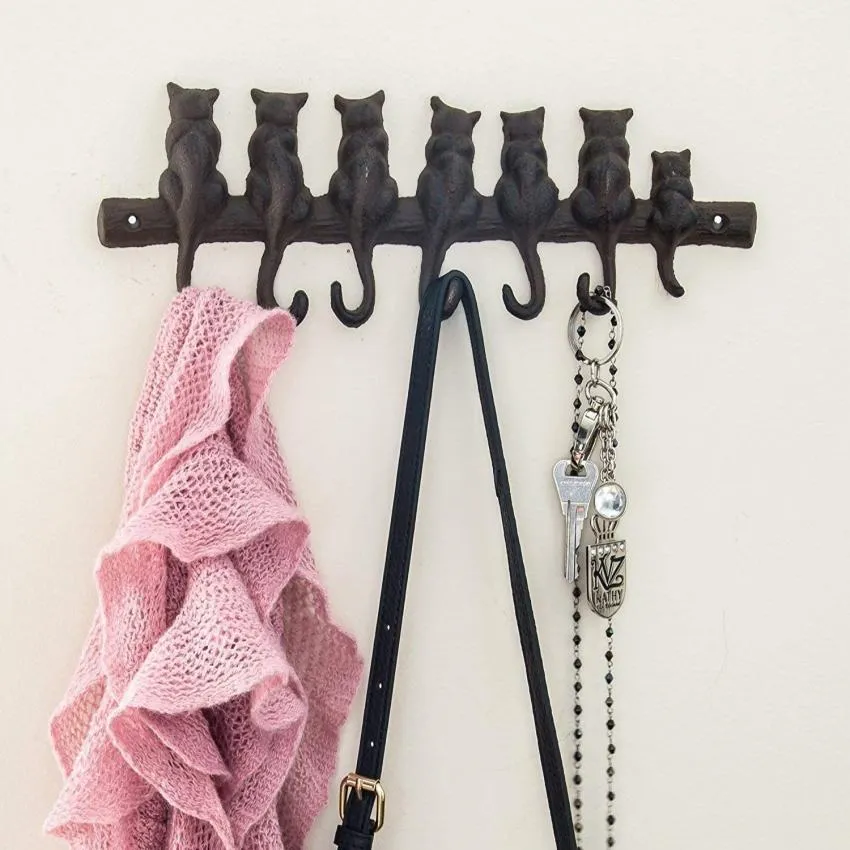 Cat hangers, wall hooks