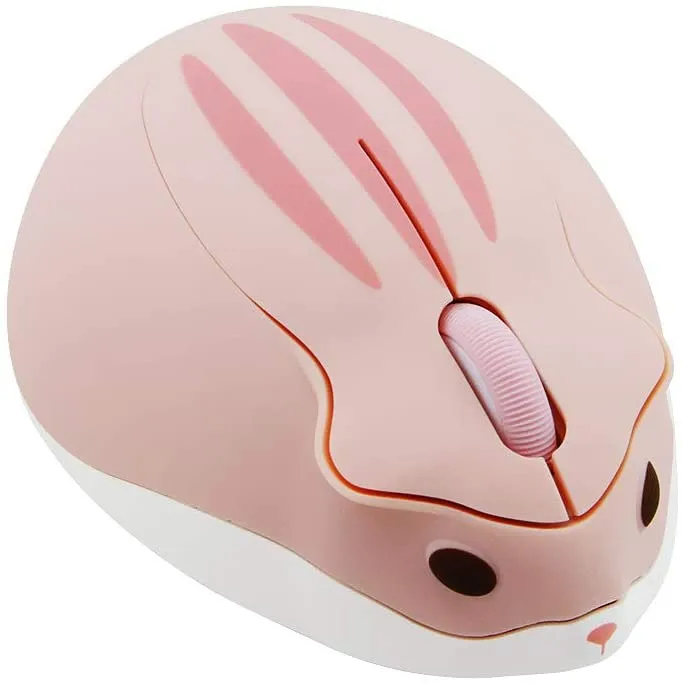 Pink Hamster USB Mouse