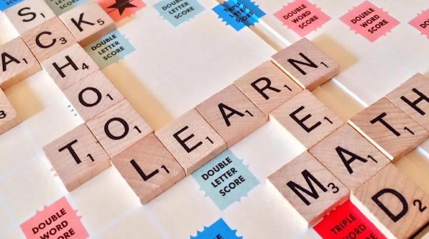 puzzle to distract from stress scrabble