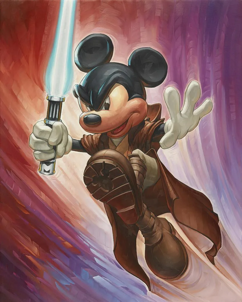 Mickey Mouse Jedi mickey mouse star wars