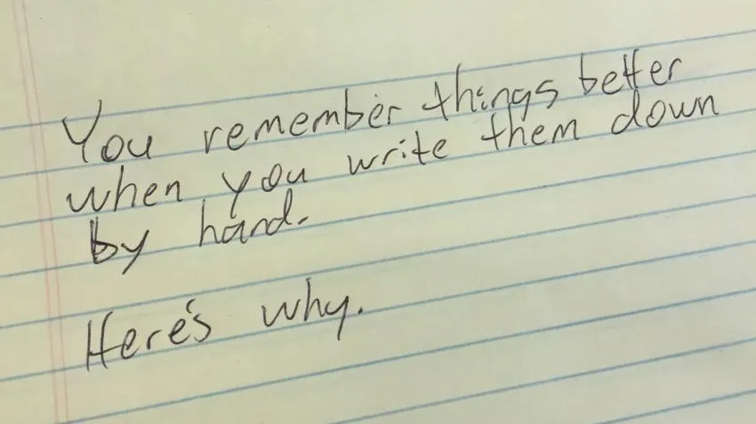 Escribir tus notas puede ser muy beneficioso para tu proceso de estudio. Writing down your notes can be very beneficial to your study process