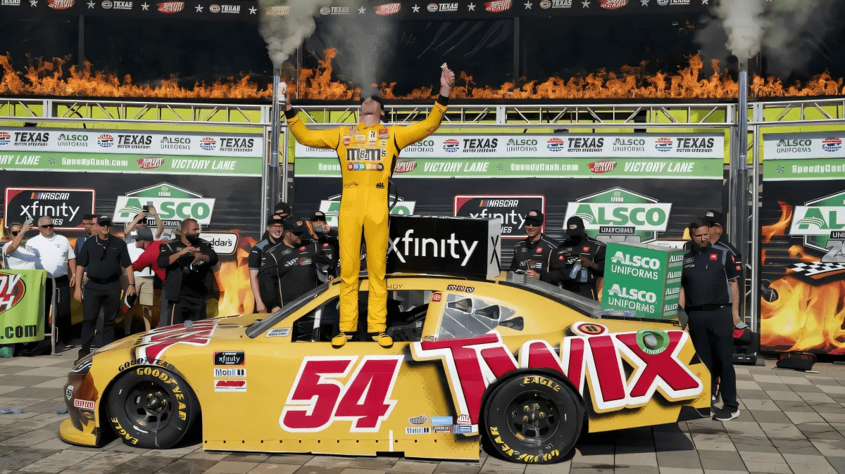 Candyman Kyle Busch Picks Up 99th Career Xfinity Series Win In Texas by Joseph Poulos