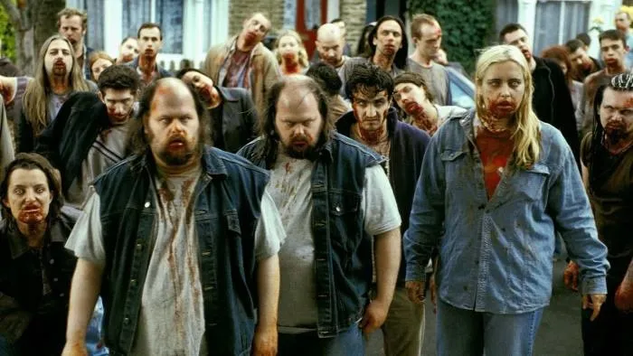 Zombies featured in the Edgar Wright film Shawn of the Dead