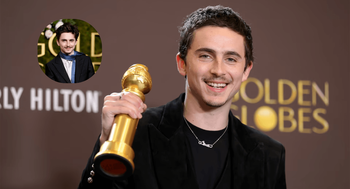 Timothée Chalamet Finally Gets His Golden Globe