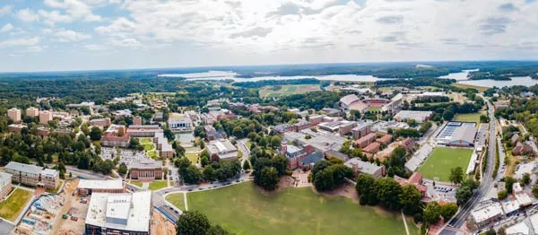 Pista de bicicletas de la Universidad de Clemson clemson university bike track