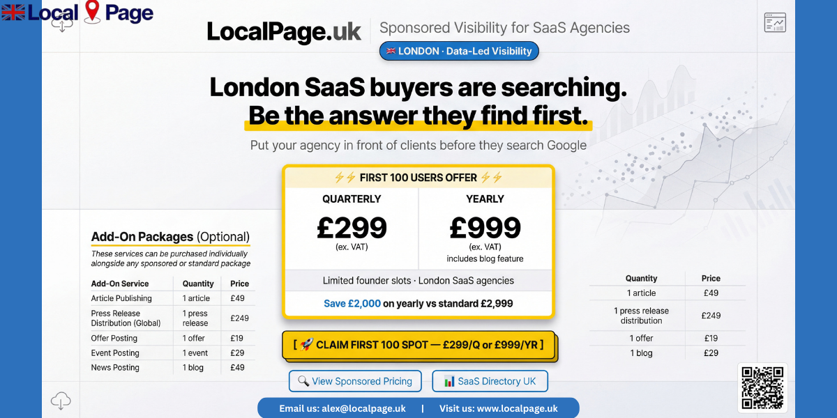 UK Listings Websites For Retail And Ecommerce Businesses by officiallocalpageuk