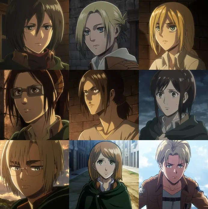 Attack on Titan women