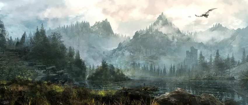 Bethesda's 'Skyrim' landscape is similar to Middle Earth