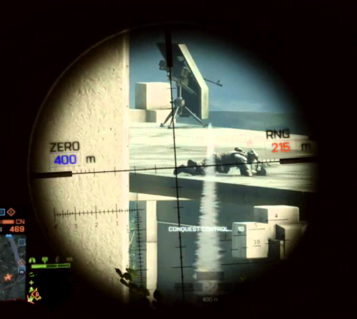 Screenshot of Sniping with a Rangefinder in Battlefield 4