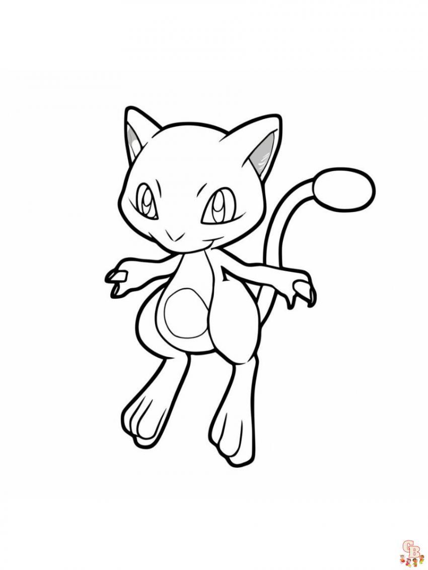 Capturing The Essence Of Mew: A Creative Journey Through Pokémon Coloring Pages Capturing The Essence Of Mew: A Creative Journey Through Pokémon Coloring Pages by savagestethuc