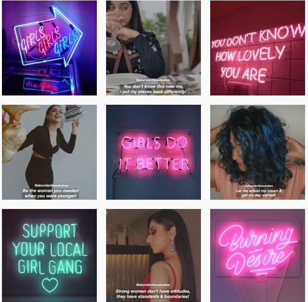 Checkerboard layout Checkerboard grid layout for Instagram