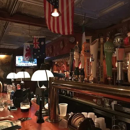 inside the haunted Six Pence Pub