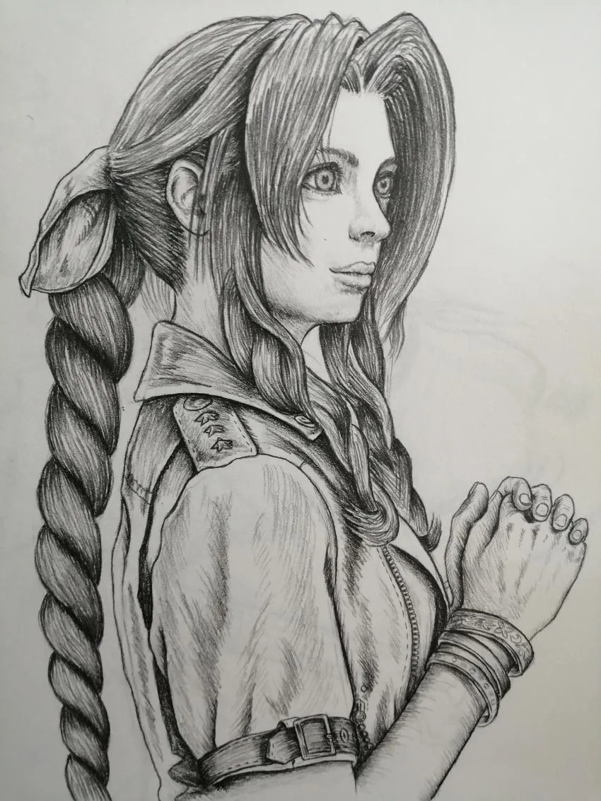 Aerith from Final Fantasy VII