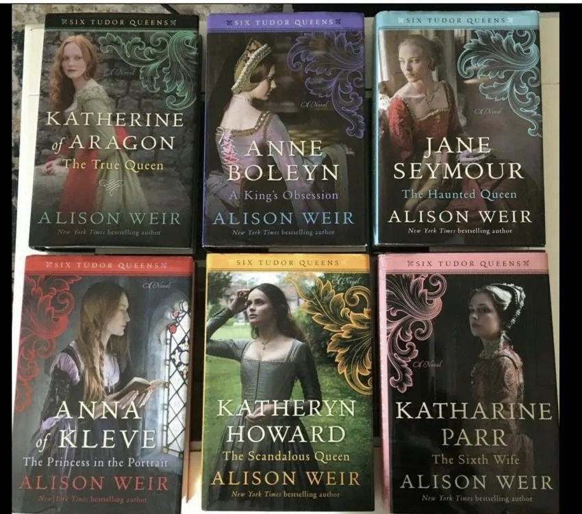 Serie Seis reinas Tudor de Alison Weir Six Tudor Queens Series by Alison Weir