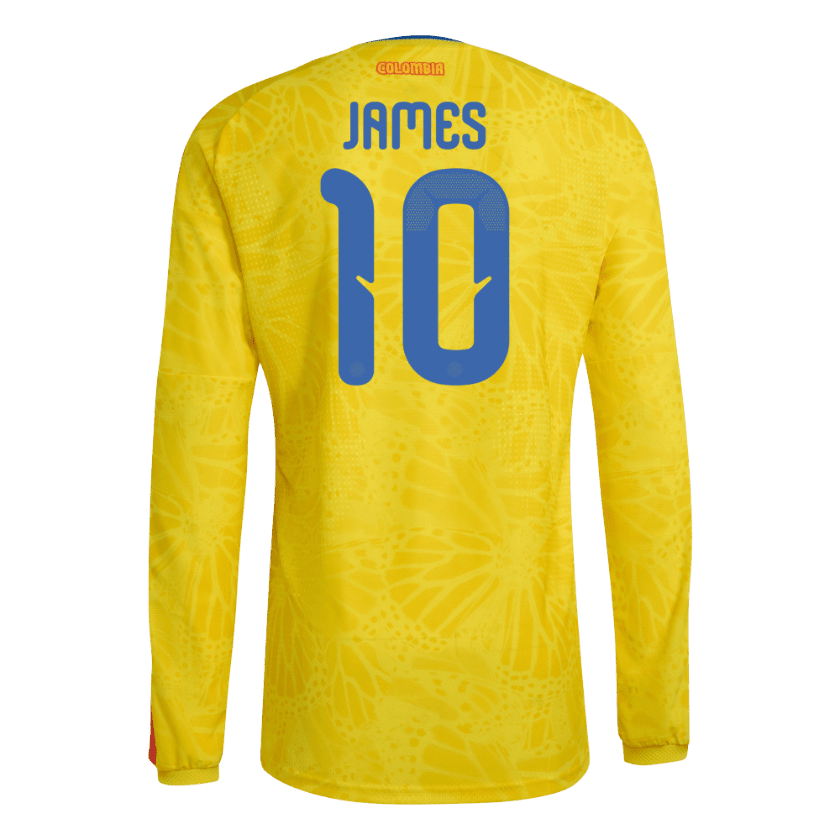James Rodriguez 2026 Colombia Long Sleeve Home Jersey: A Must-Have For True Fans by Jersey Loco