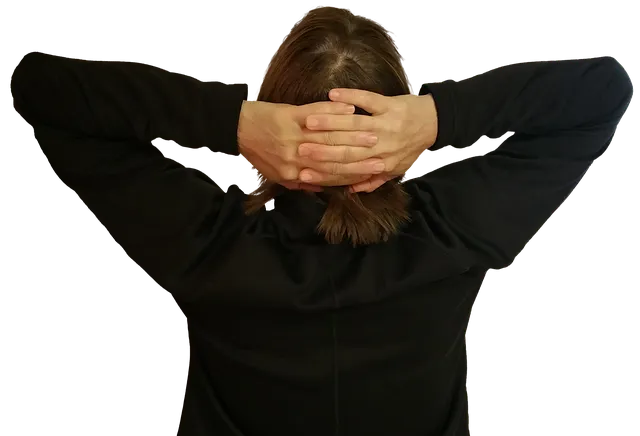 Desk stretch for shoulders and chest