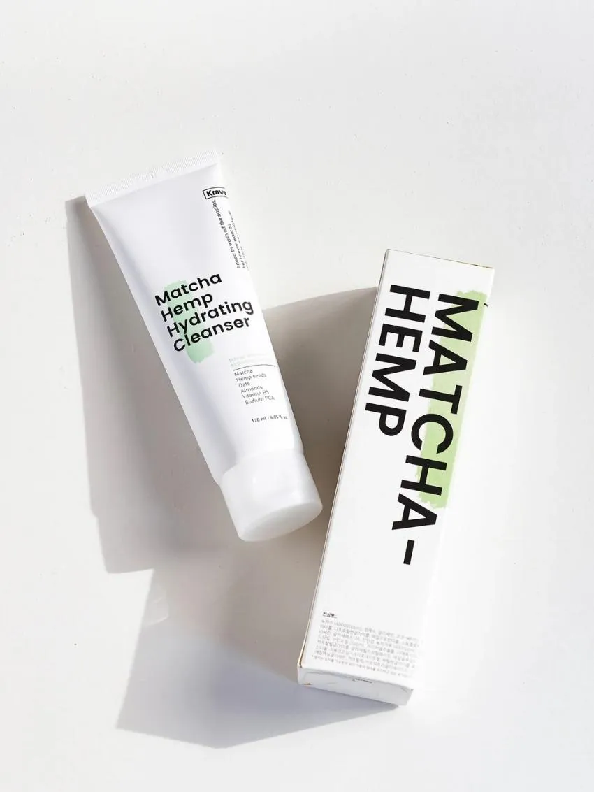 Krave Beauty Matcha Hemp Cleanser