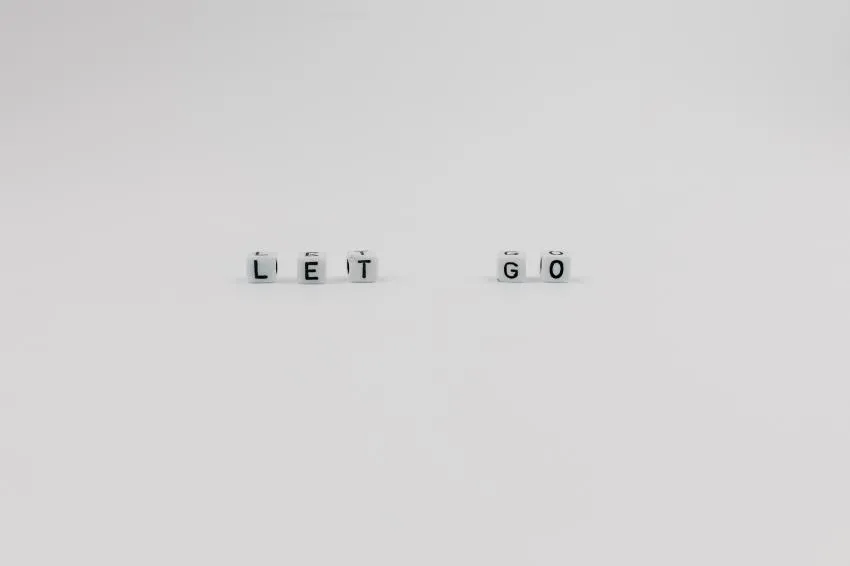 letting go