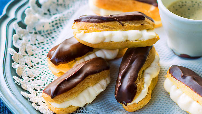Eclairs Eclairs, French things or designs for decorations