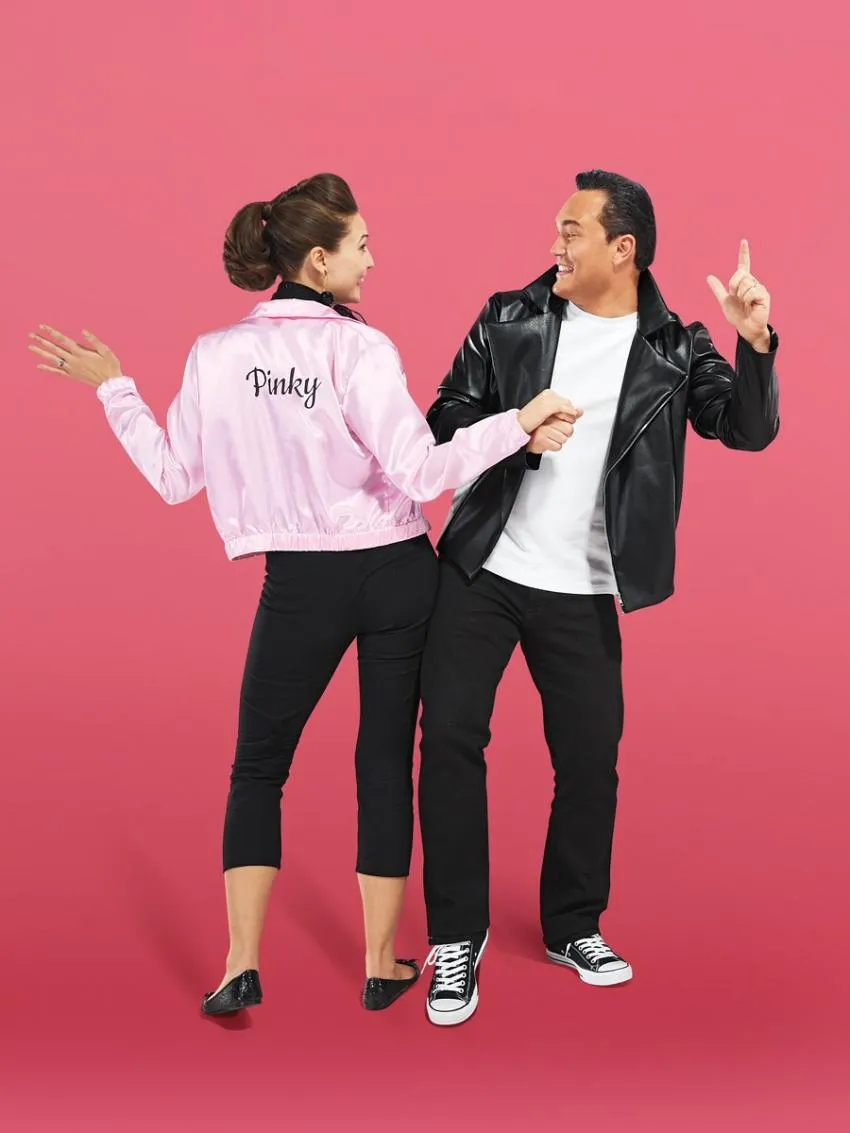 Pink Lady/Greaser cute costume DIY