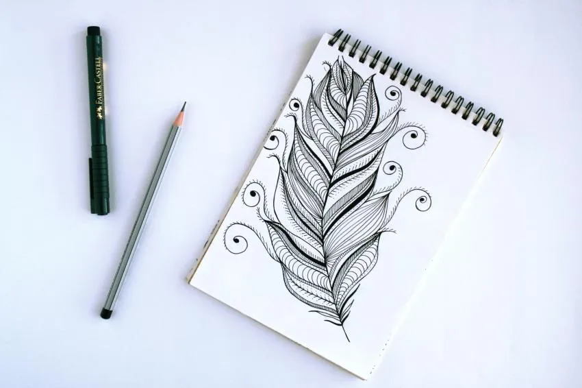 art journal journaling drawing mental health