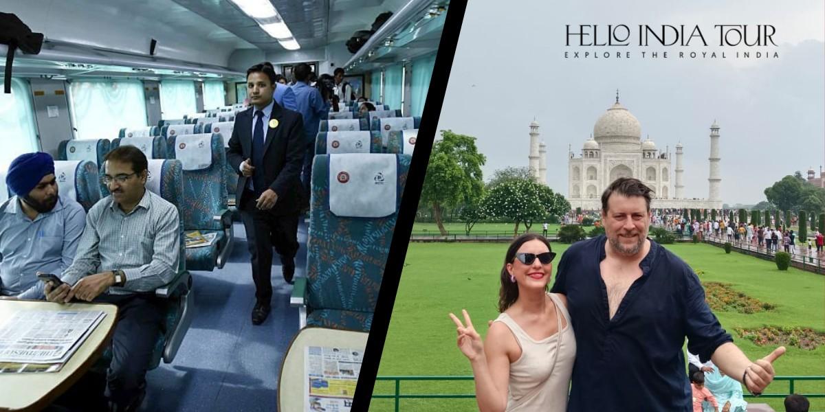 Discover The Magic Of The Taj Mahal With A Train Journey From Delhi Discover The Magic Of The Taj Mahal With A Train Journey From Delhi by Hello India Tour