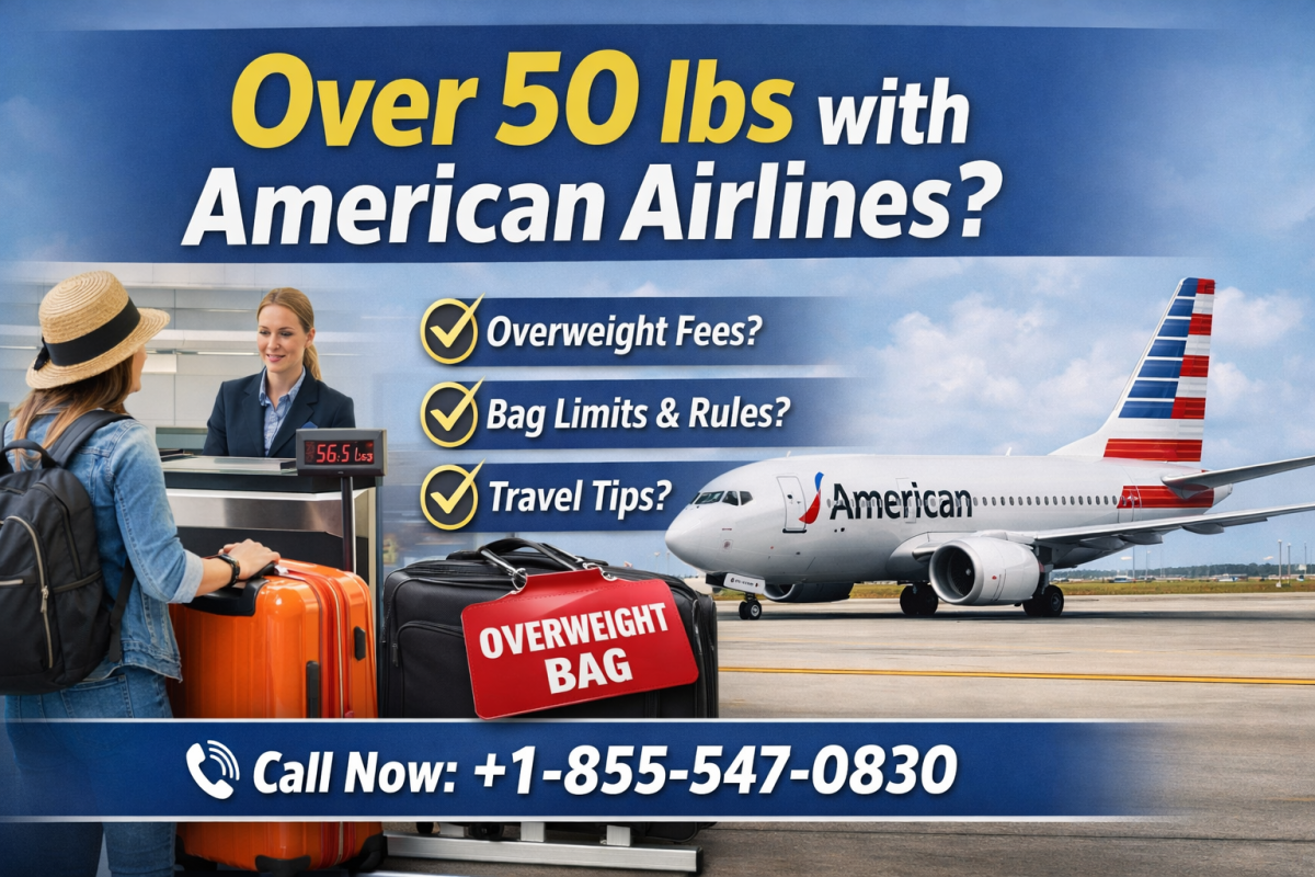What Happens If Your Bag Is Over 50 Pounds With American Airlines? by FareHub Desk USA Support
