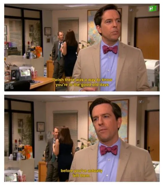 Andy Bernard: The Office, Season 9, Episode 25, Finale