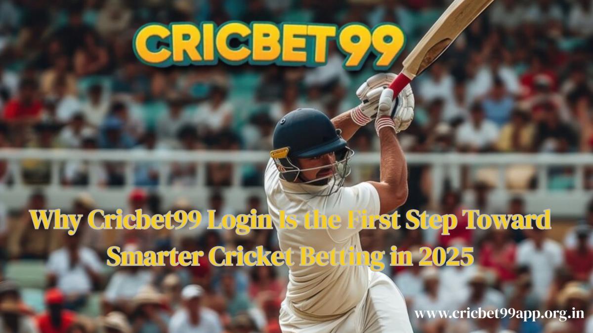 Why Cricbet99 Login Is The First Step Toward Smarter Cricket Betting In 2025? by Cricbet99