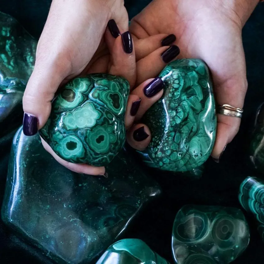 malachite crystal malachite