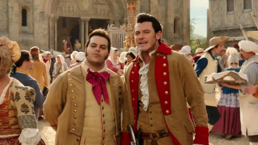 LeFou y Gastón beauty and the beast live action lefou and gaston