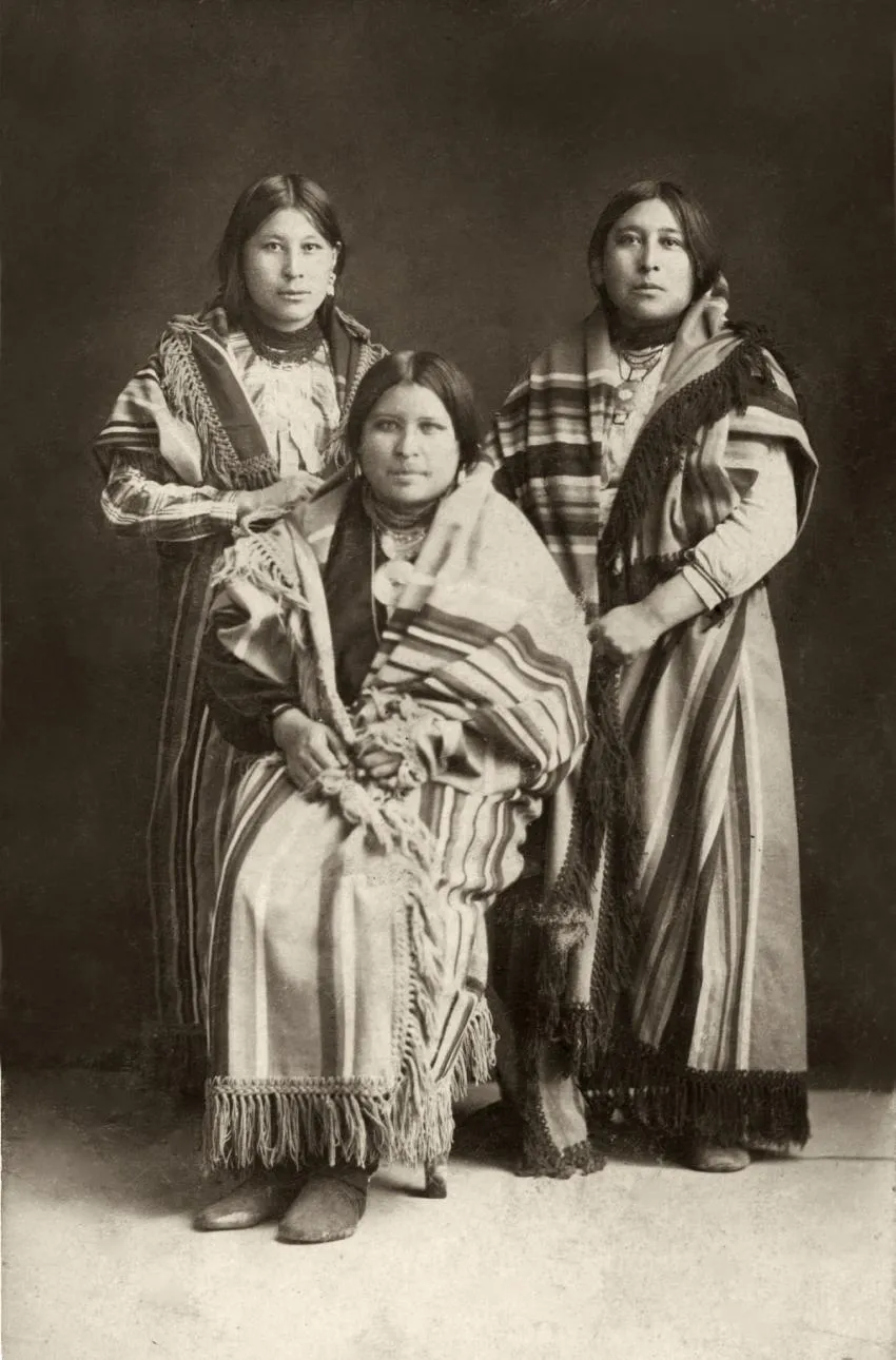 Osage Natives Osage People pose for photo