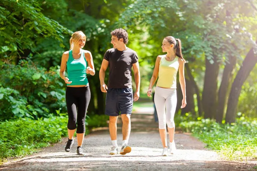 people walking image